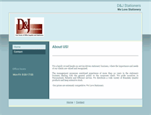 Tablet Screenshot of djstationers.co.za